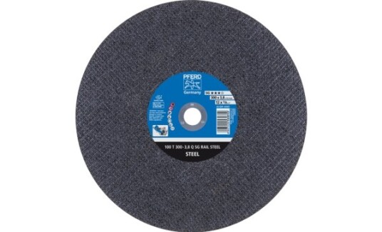 Pferd 100 T 300-3,8 Q Sg Rail Steel/25,4, Stål, Pferd, 2,54 Cm, 30 Cm, 6400 Rpm, 20 Stykker