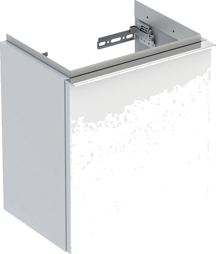 GEBERIT servantskap 370x279x415mm høyre 1 dør høykomprimert kryssfiner
