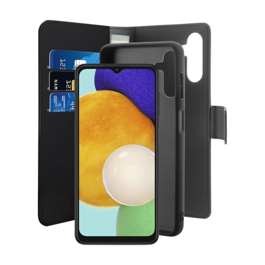 Puro Wallet Detachable Lommebokdeksel for Samsung Galaxy A13 5G - Svart