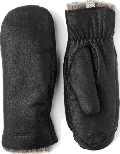 Hestra Women's Tiril Mitt Black 8 Hestra Women's Tiril Mitt Black 8