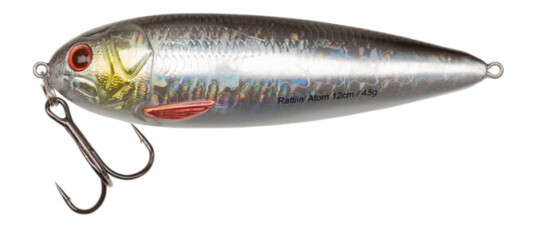 Abu Garcia Beast Rattlin Atom 12cm Silver Roach