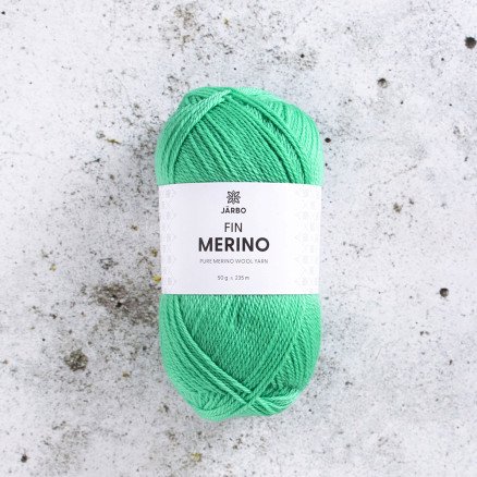 Svarta Fåret Fine Merino Garn 312 Green Lichen Svarta Fåret Fine Merino Garn 312 Green Lichen