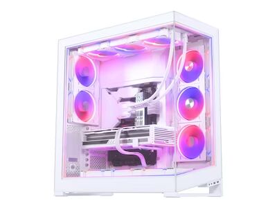 Phanteks NV9 Full Tower Kabinett Hvit med Herdet Glass Phanteks NV9 Full Tower Kabinett Hvit med Herdet Glass