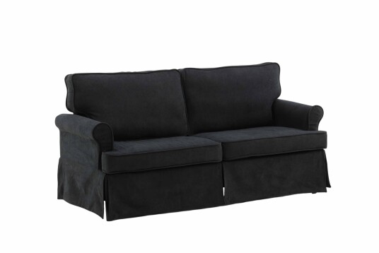 Venture Design Anton 2 setersofa Svart/Svart