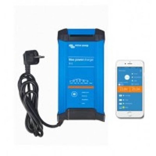 VICTRON Blue Smart IP22 Batterilader 24V 8A 1 kanal. m.Bluetooth.