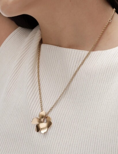 Kalevala Unikko Pendant Small   Gold   