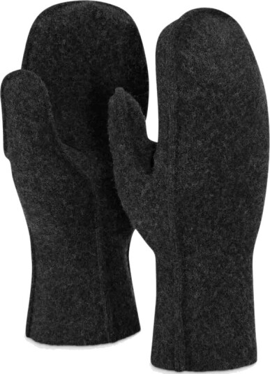 Aclima ReBorn Felted mitten ullvotter dark grey Str. M Aclima ReBorn Felted mitten ullvotter dark grey Str. M