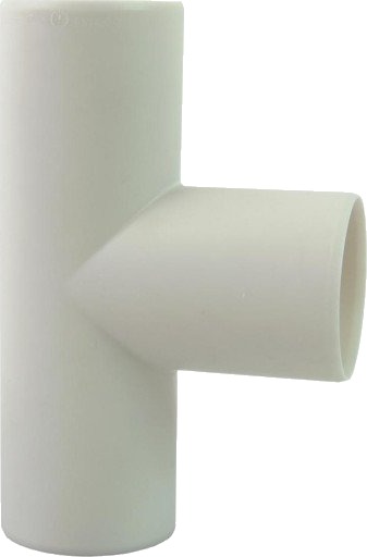 Smartline 50/50 mm PP gren 90 grader off white