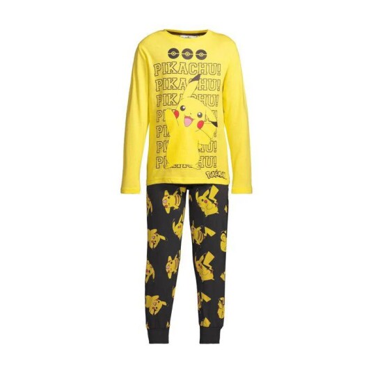 Pokémon Pokemon Pysjamas Pikachu 134 / 9 år Barn Gul