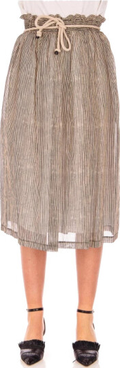 Alpha Studio Dame Skjørt Beige L, Alpha Studio Dame Skjørt Beige L,