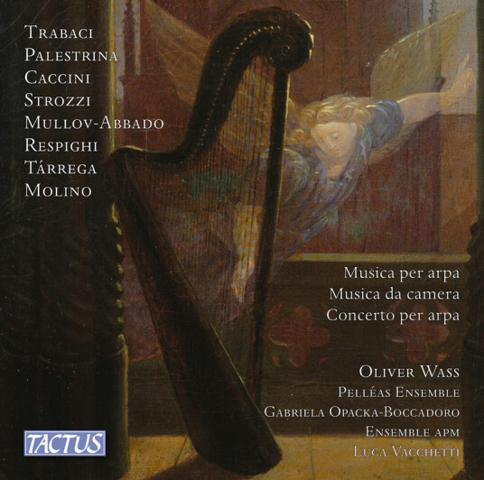 Oliver Wass Harp Music Chamber Music & Harp Concerto CD