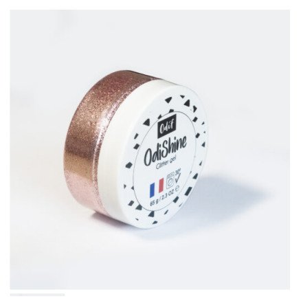OdiShine Glitter Gel 65 g rosegull