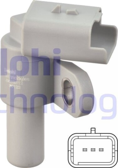 DELPHI SS12312-12B1 Sensor, kamakselposisjon