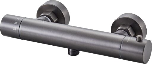 Zen Sanitary dusjsett, sort krom black chrome 273 x 60 x 52.5 mm