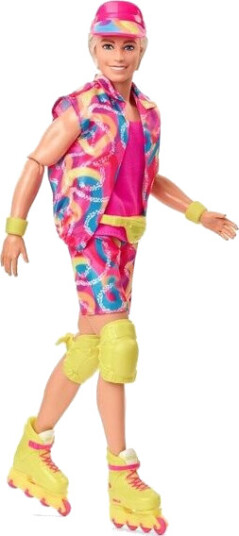Barbie the Movie Collectible Ken Doll In Inline Skating Outfit