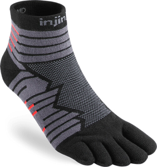 Injinji Men´s Ultra Run Mini-Crew S Onyx Injinji Men´s Ultra Run Mini-Crew S Onyx