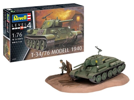 Revell 1/76 T-34/76 Modell 1940 Revell 1/76 T-34/76 Modell 1940