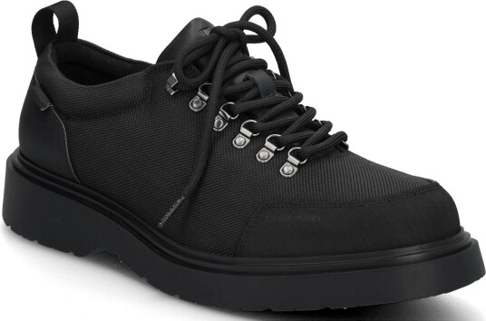 Calvin Klein Combat Hiking Shoe Mix Mat Wl   TRIPLE BLACK   42 x 42