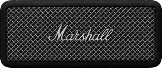 Marshall Emberton II Bærbar Bluetooth høyttaler Sort/Stål med 30 timers batteritid Marshall Emberton II Bærbar Bluetooth høyttaler Sort/Stål med 30 timers batteritid