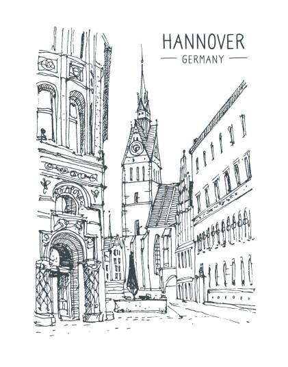 Hannover plakat enkelt