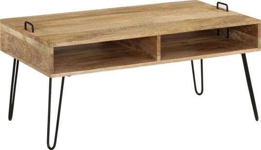 vidaXL Salongbord heltre mango 100x60x45 cm