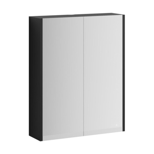 Vikingbad Fay Speilskap Svart Matt / 60cm