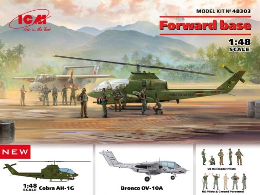 ICM 1/48 Forward Base ICM 1/48 Forward Base