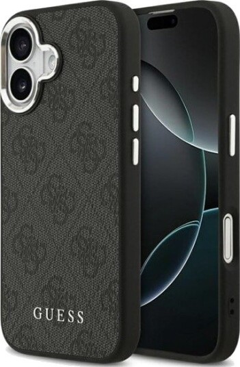 GUESS 4G Classic Logo MagSafe case for iPhone 17 - black