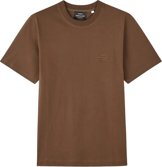 Mads Nørgaard Cotton Jersey Frode Logo Tee Fav Brown XXL