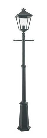 London 491 Lyktestolpe m/1 Lyktehode Høyde 191-279 cm Sort London 491 Lyktestolpe m/1 Lyktehode Høyde 191-279 cm Sort