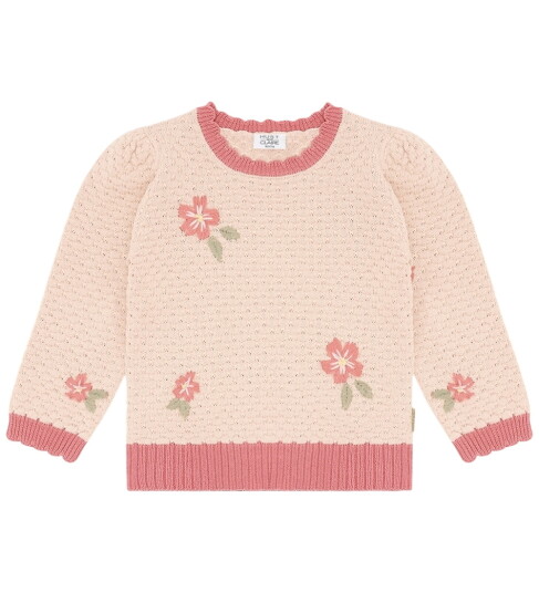 Hust And Claire Genser HCPippa Strikk Kvarts 6 år 116 Genser Rosa