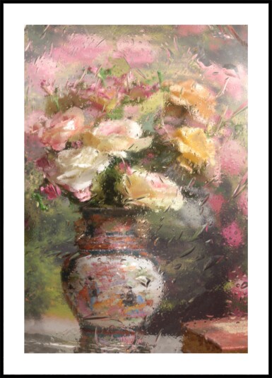 Rainy Day Flowers Plakat / 100x150