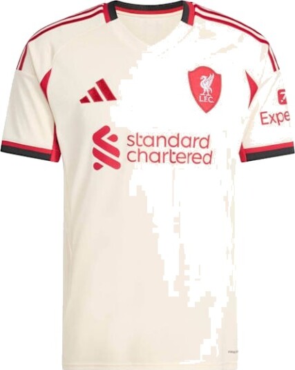 Adidas Liverpool FC 25/26 Bortedrakt Herre Wonder White L