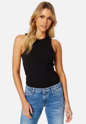 SELECTED FEMME Anna O-Neck Tank Top Black XS SELECTED FEMME Anna O-Neck Tank Top Black XS