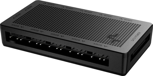 DeepCool SC700 12-Port RGB LED Viftekontroller Hub - Svart DeepCool SC700 12-Port RGB LED Viftekontroller Hub - Svart