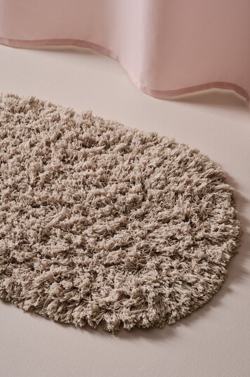 Jotex Oval Badematte Bomull/Lateks Greige JANE 21244700206