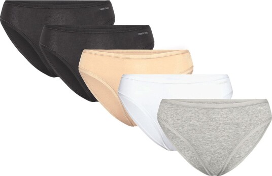 Organic Basics | Core High Leg Briefs 5 Pack | XXL