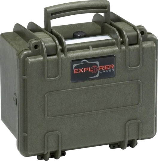 Explorer Cases Special Flightcase (22x16x15cm) Modell 2214 - Olivengrønn