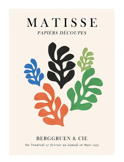 Poster & Frame Vitor Costa - Matisse Floral Poster 7 - Multi/patterned - 70X100CM