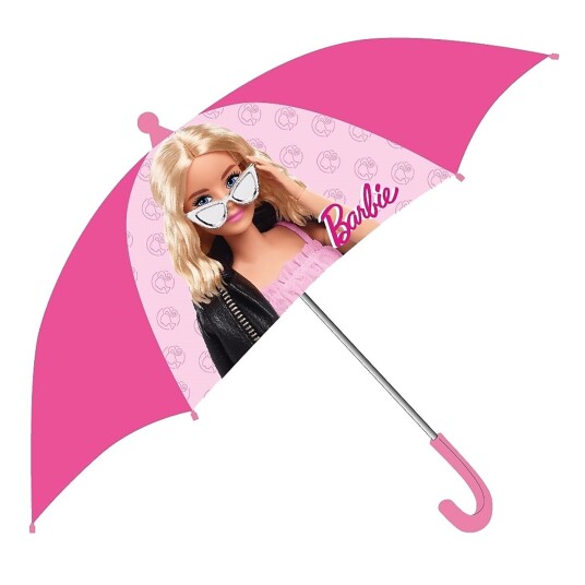 Barneparaply BARBIE Fuchsia-rosa H60cm, Ø70cm