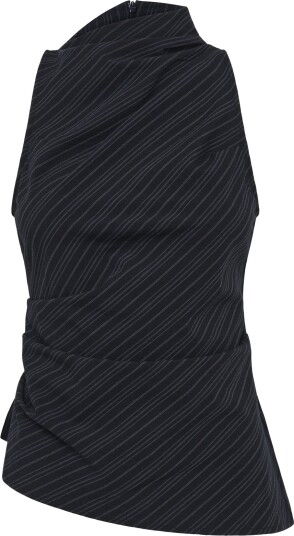 Weekday Assymetric Top Navy 36