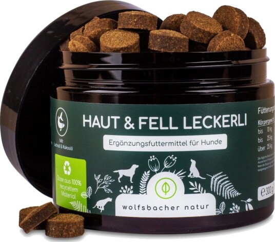 Wolfsbacher Natur Hud & Pels Godbiter 300 G Wolfsbacher Natur Hud & Pels Godbiter 300 G