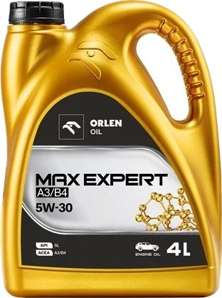 Motorolje ORLEN PLATINUM MAX EXPERT A3/B4 5W30 4L Motorolje ORLEN PLATINUM MAX EXPERT A3/B4 5W30 4L