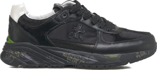 Premiata Dame Sko Svart 36 EU,
