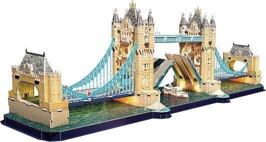 Van Der Meulen Tower Bridge 222 Stykker Bygninger 10 År