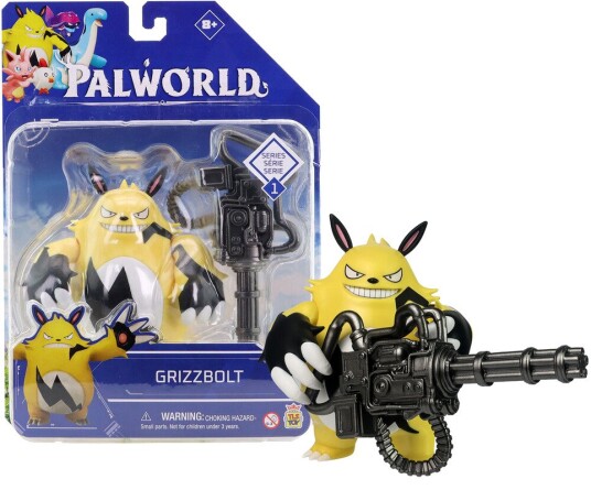 PALWORLD  Articulated 4" Action Figure  Grizzbolt