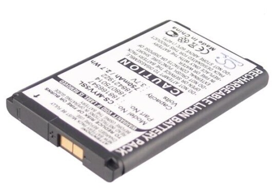 Sagem VS1 batteri (750 mAh 3.7 V, Sort) Sagem VS1 batteri (750 mAh 3.7 V, Sort)
