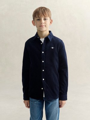 Gant Kids Corduroy Ls Shirt EVENING BLUE 128 Gant Kids Corduroy Ls Shirt EVENING BLUE 128