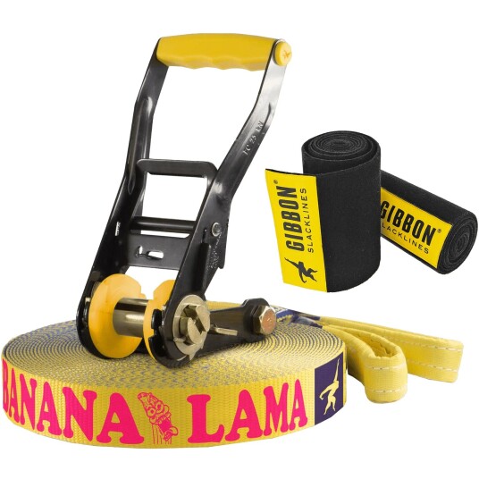 GIBBON BANANALAMA TREEWEAR SET, slackline Blue/Yellow