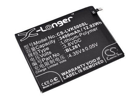 Lenovo K5 Note batteri (3400 mAh 3.8 V)